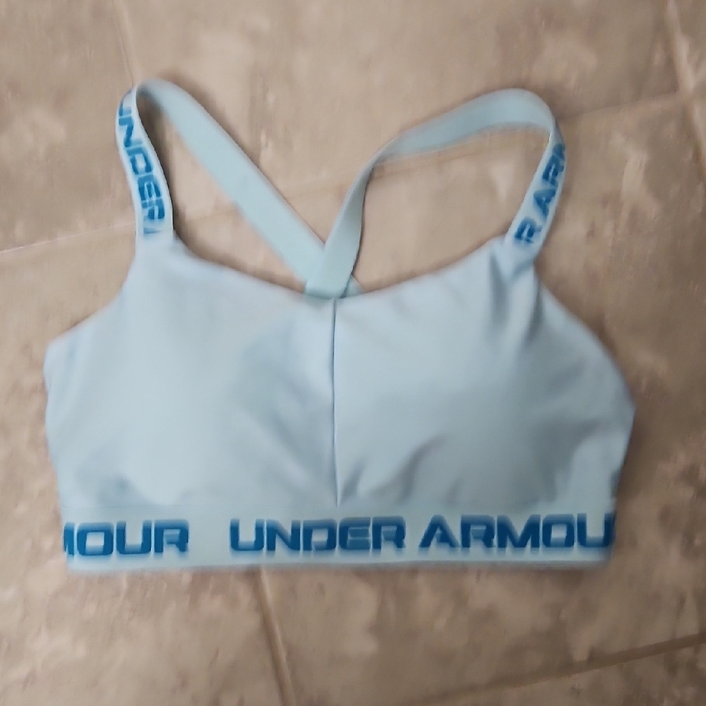 Under Armour Women's Light Blue Sports Bra